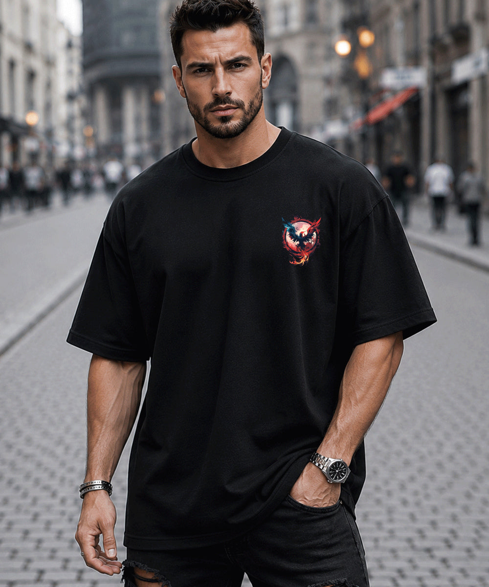 Phoenix Reborn Oversized T-Shirt