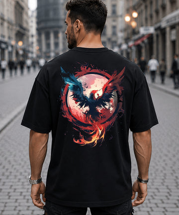 Phoenix Reborn Oversized T-Shirt